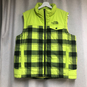노스페이스 하이벤트 체크 패딩 베스트 95 (M)