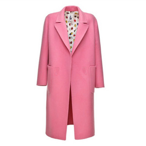 럭키슈에뜨 럭키슈에트 럭키걸 장윤주 콜라보 핑크 코트 36사이즈 / 새상품