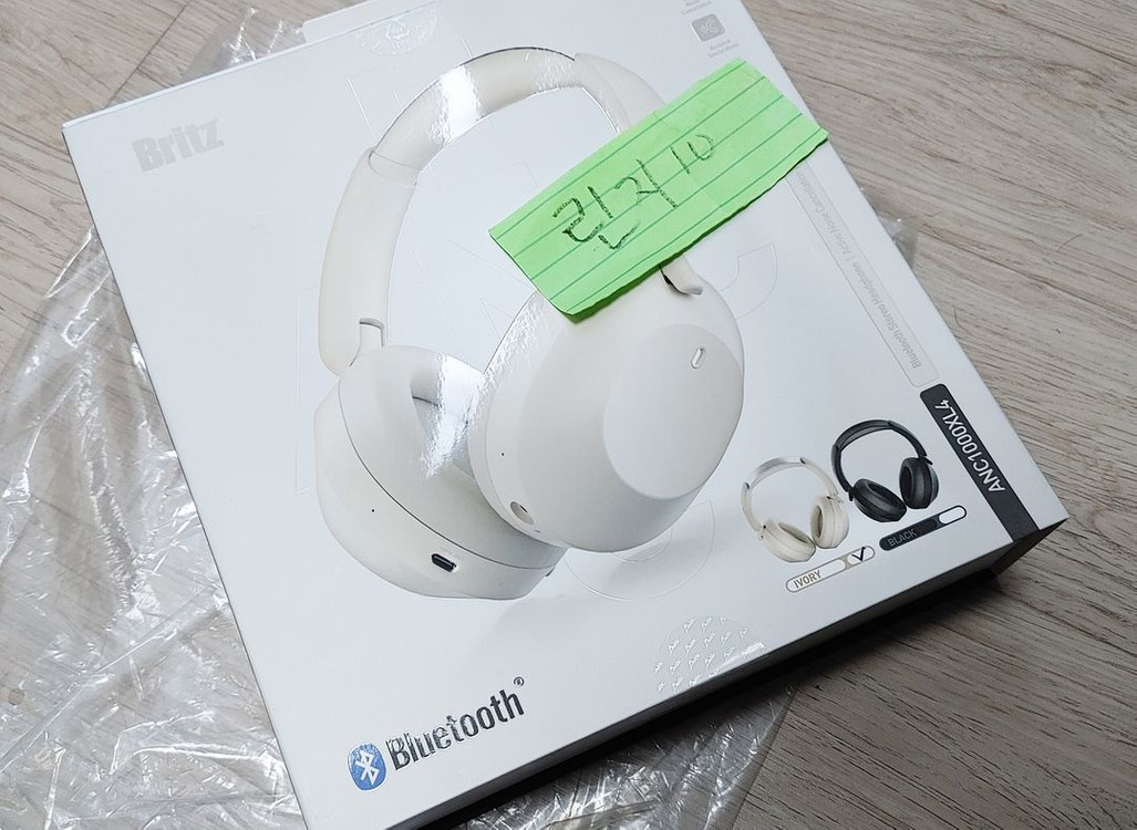 브리츠 ANC1000XL4 무선 블루투스 헤드폰 풀박스 팝니다--1