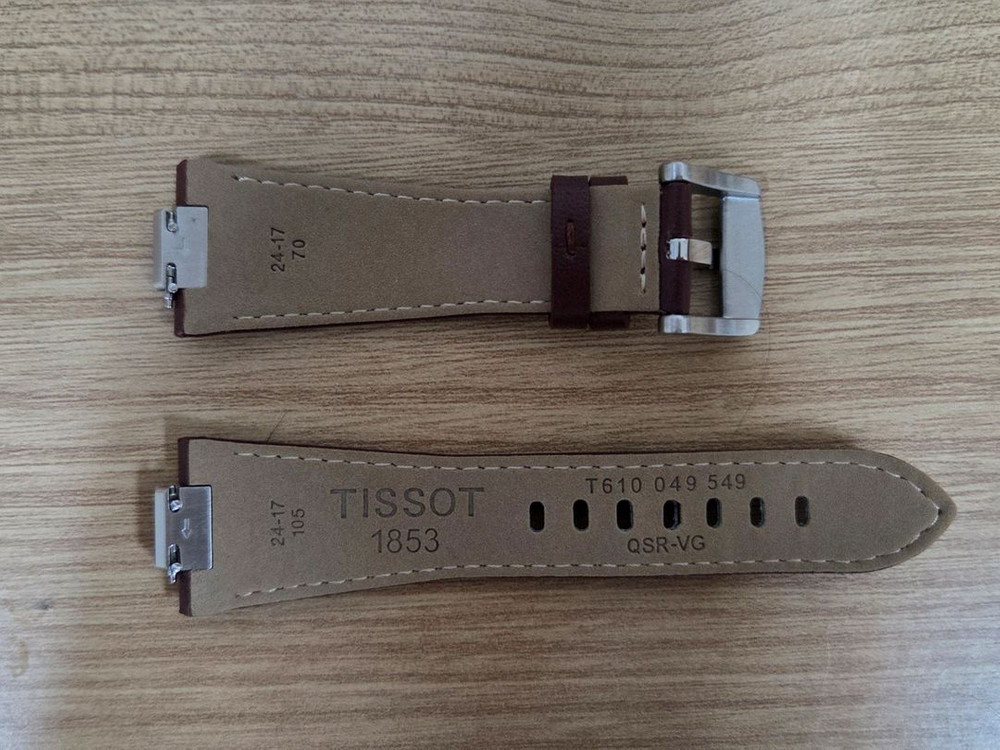 티쏘 prx 35mm용 가죽 스트랩 이미지