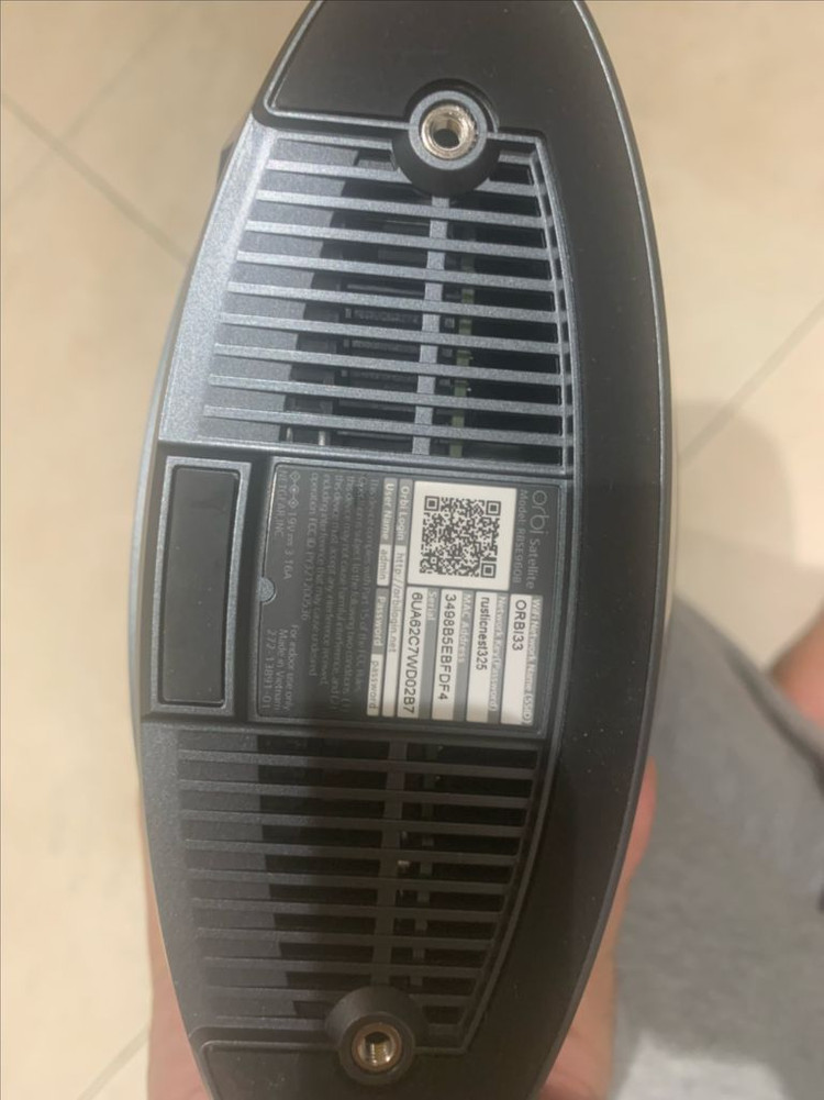 Orbi 960 시리즈 쿼드 밴드 WiFi 6E 메시 3팩 - 블랙 에디션--2