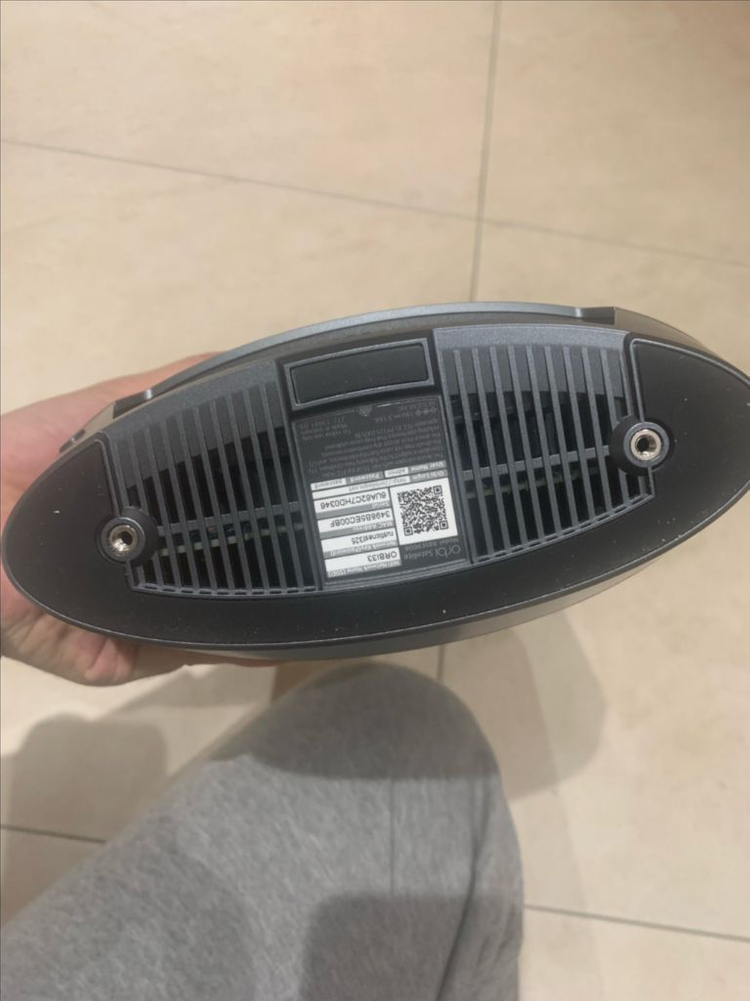 Orbi 960 시리즈 쿼드 밴드 WiFi 6E 메시 3팩 - 블랙 에디션--3