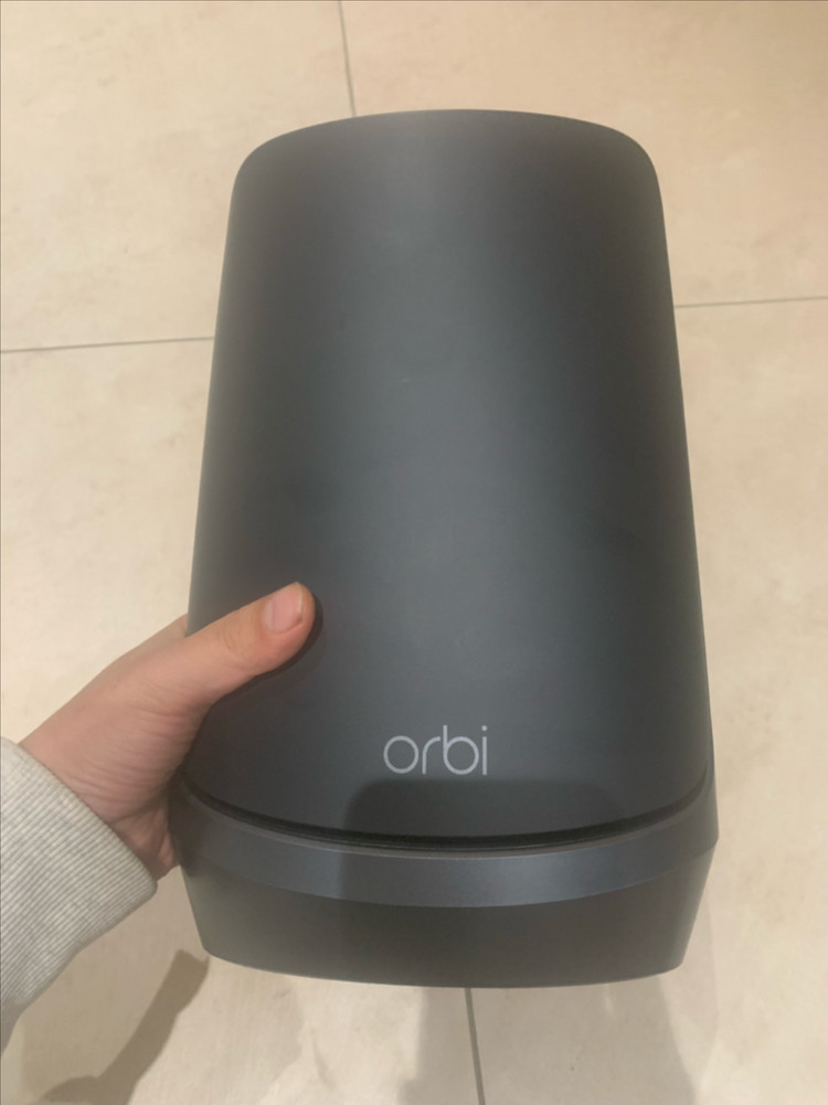 Orbi 960 시리즈 쿼드 밴드 WiFi 6E 메시 3팩 - 블랙 에디션--5
