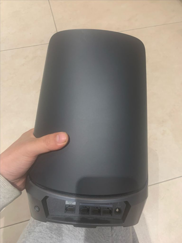 Orbi 960 시리즈 쿼드 밴드 WiFi 6E 메시 3팩 - 블랙 에디션--6