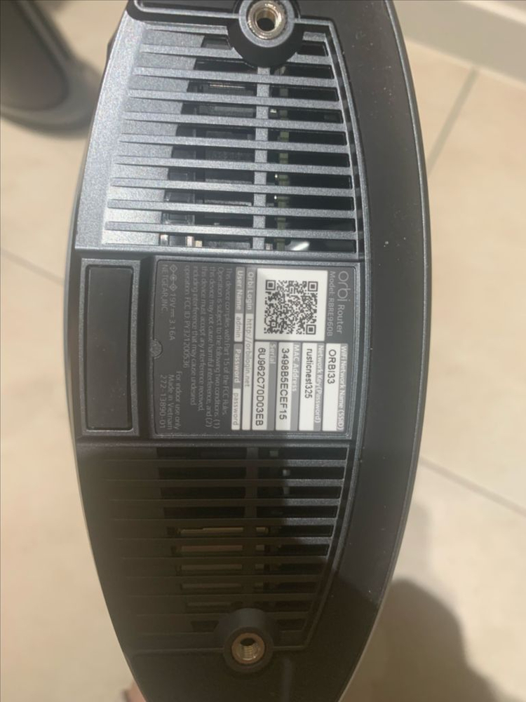 Orbi 960 시리즈 쿼드 밴드 WiFi 6E 메시 3팩 - 블랙 에디션--8