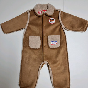 베베드피노 무스탕 오버롤 100사이즈