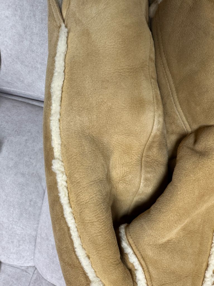 리바이스 리얼 무스탕 양가죽 양털 무톤자켓 M 100 이미지