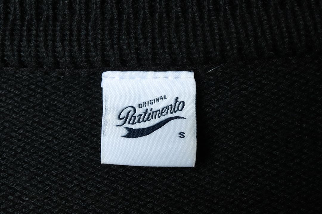 (S-M) 파르티멘토 니트 가디건 루즈핏 블랙 이미지