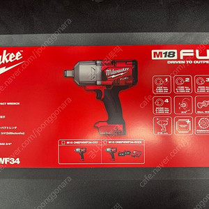 (새제품) 밀워키 18V 하이토크 렌치 팝니다