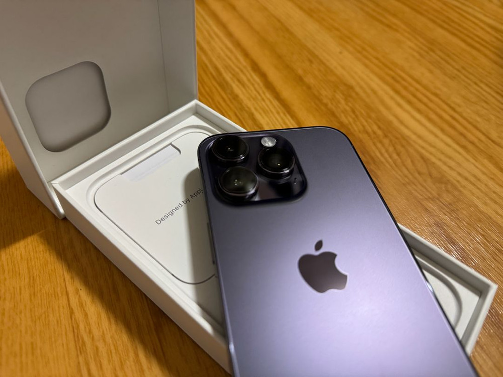 아이폰14 프로 128GB 퍼플 미국판--2