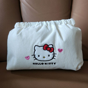 산리오 헬로키티 코듀로이 파우치 새상품