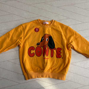 베베드피노 꽁뜨루즈핏맨투맨티셔츠 (120) 반값택포