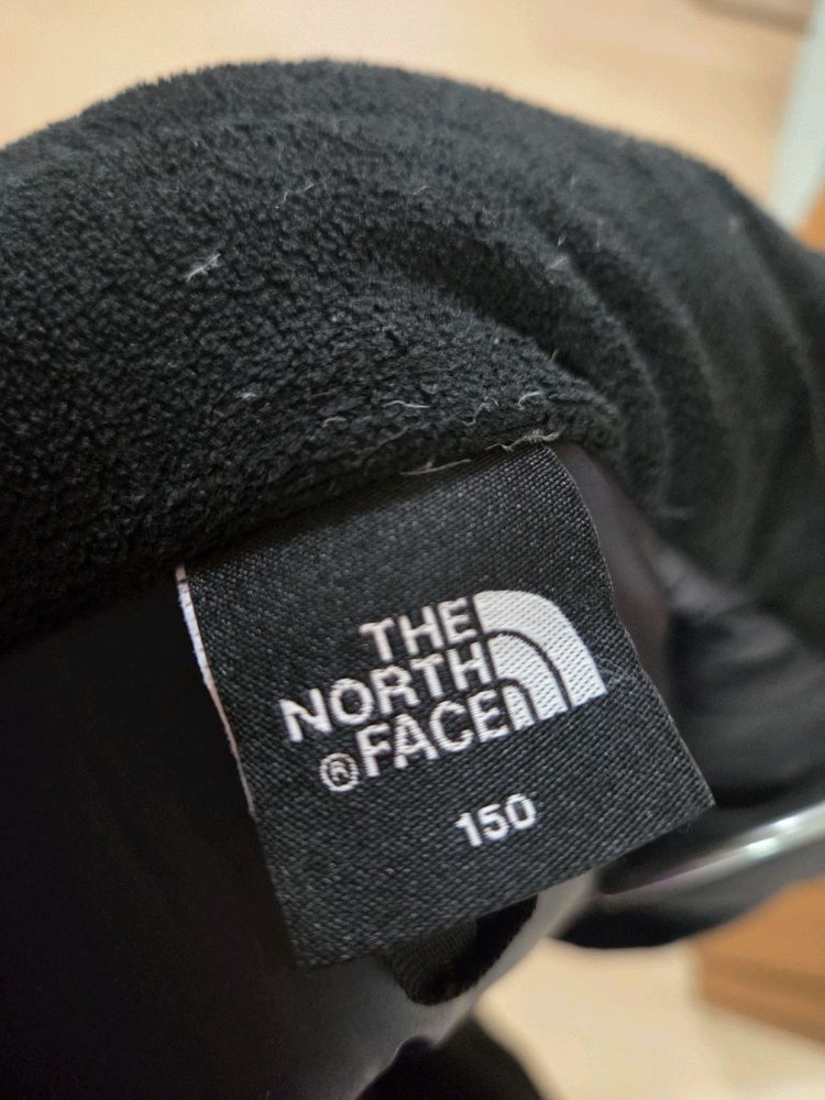 노스페이스 키즈 패딩 150 블랙--8