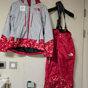 새상품) 노스페이스 스키복 상하세트