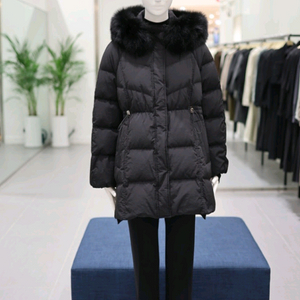 지컷 폭스퍼 구스 패딩