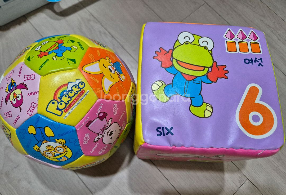 동물피규어. 짐보리자석.뽀로로 공--3