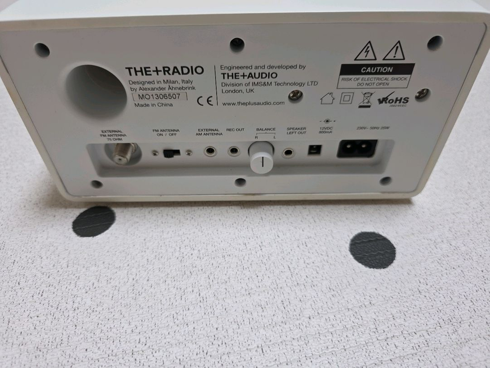 더플러스라디오 화이트 스테레오 직거래--2