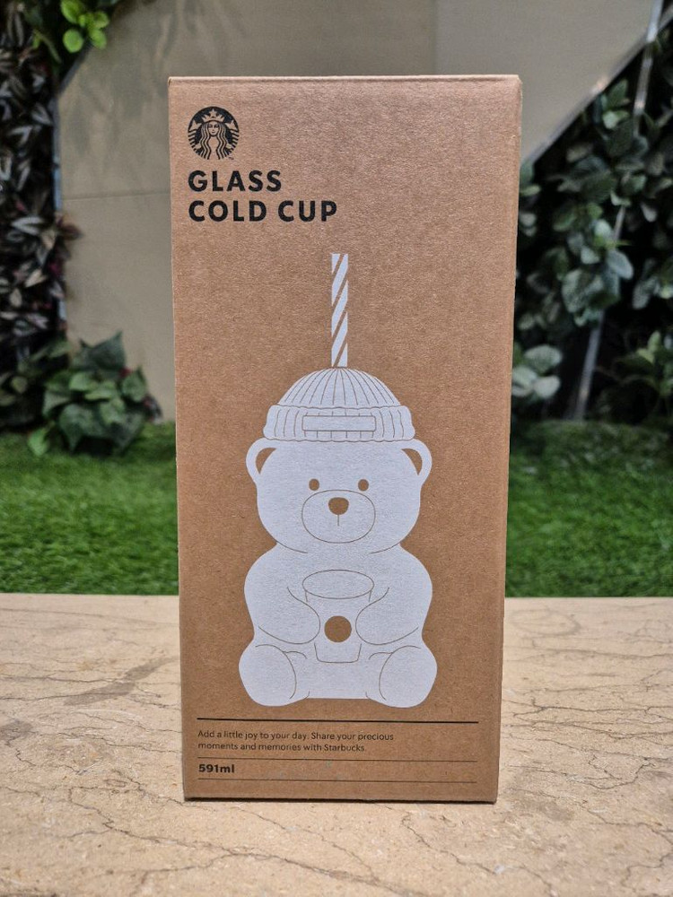 스타벅스 베어리스타 글라스 콜드컵 591ml(새제품)--2