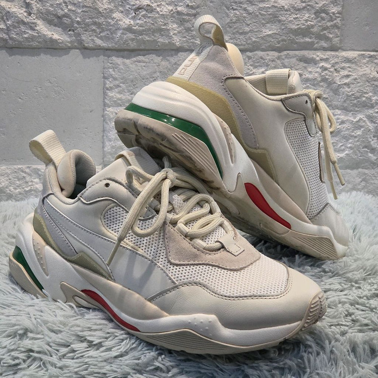 2w-30:푸마 썬더 스펙트라(Thunder) 화이트 24.5cm 이미지