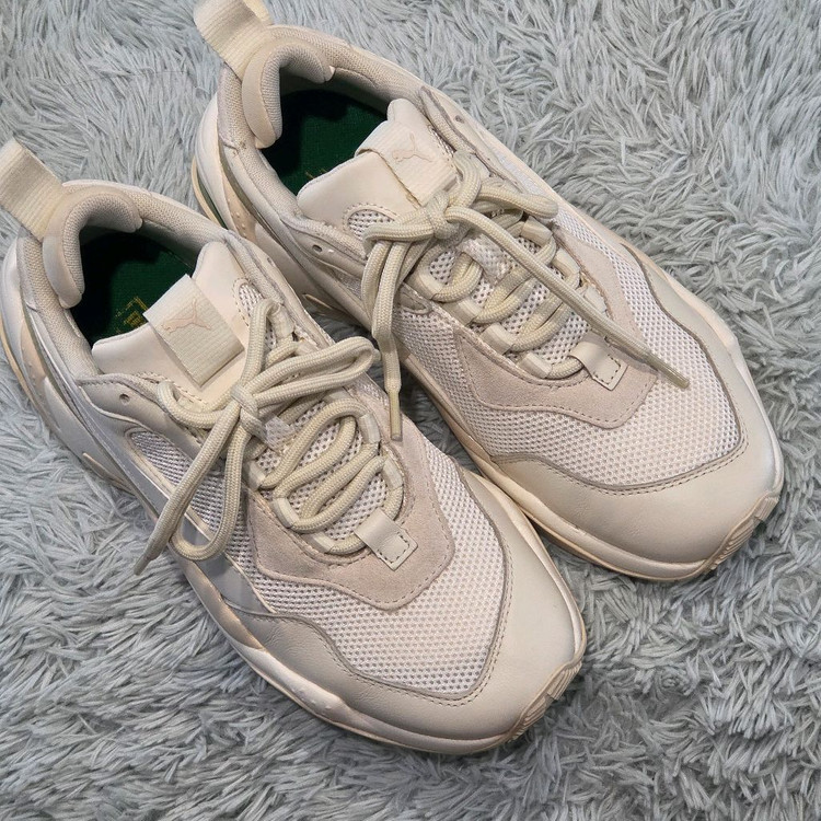 2w-30:푸마 썬더 스펙트라(Thunder) 화이트 24.5cm 이미지