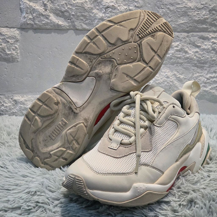 2w-30:푸마 썬더 스펙트라(Thunder) 화이트 24.5cm 이미지