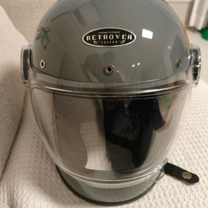 레트로버 스미스 신형 풀페이스 헬멧M 그레이 이미지