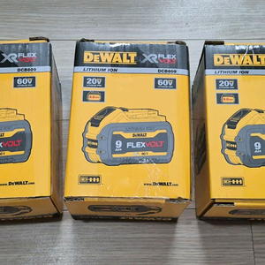 디월트 플렉스볼트 DCB609 배터리
