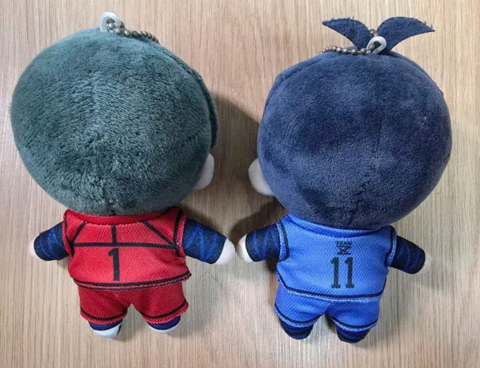 [일괄]블루록 중국 한정 고백풍선 봉제인형 누이 이토시 린,이사기 요이치 이미지