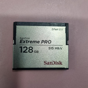 샌디스크 익스트림 프로 cfast 2.0 128gb 입니다.