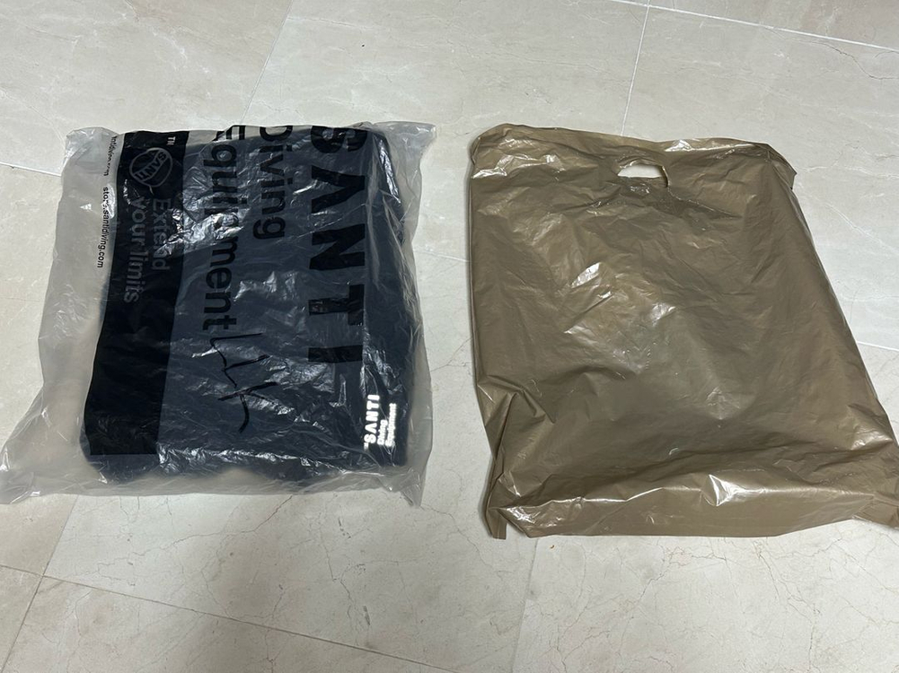 SANTI FLEX 190 드라이슈트 내피 새상품--2