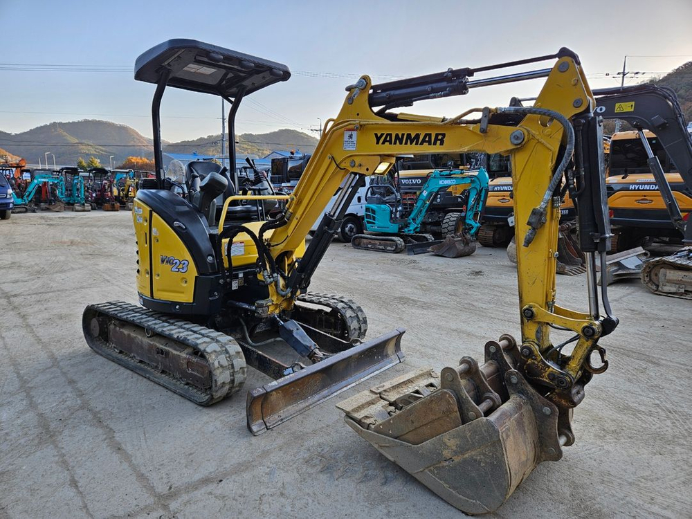 중고미니굴삭기 얀마 VIO23 2021년 중고굴삭기매매 중고포크레인 경북위치--1