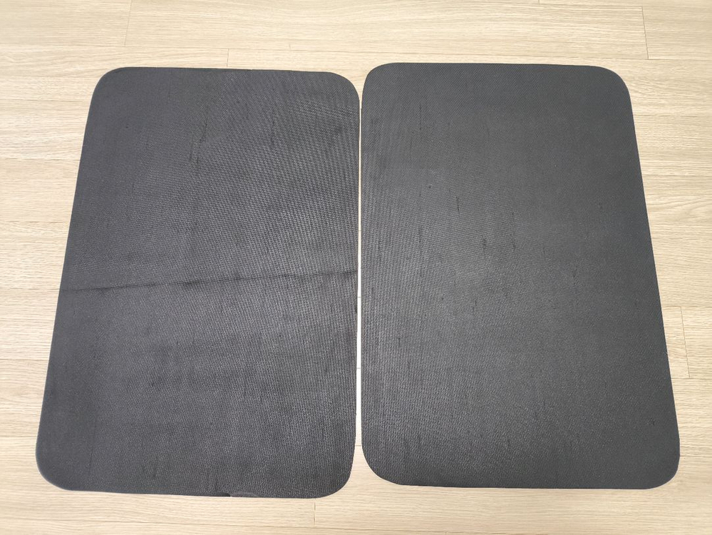 빨아쓰는 3세대 규조토 발매트 2장 (베이지)--1