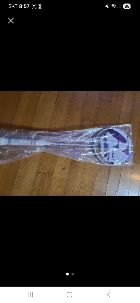 배드민턴 라켓 플리트 메테오 새상품--6