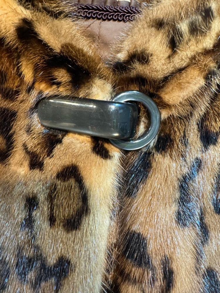 진도 레오파드 나파밍크 모피--2