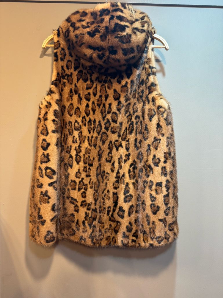 진도 레오파드 나파밍크 모피--3