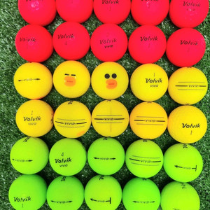 볼빅 무광볼 3피스A+/A급 30개 골프공 로스트볼