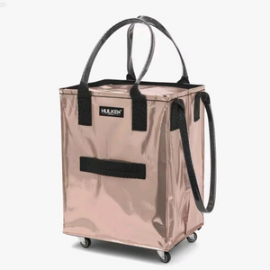 헬켄 훌켄 롤링카트 쇼핑백 M 로즈골드
