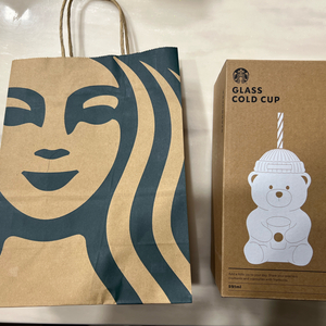 2025 스타벅스 베어리스타 글라스 콜드컵