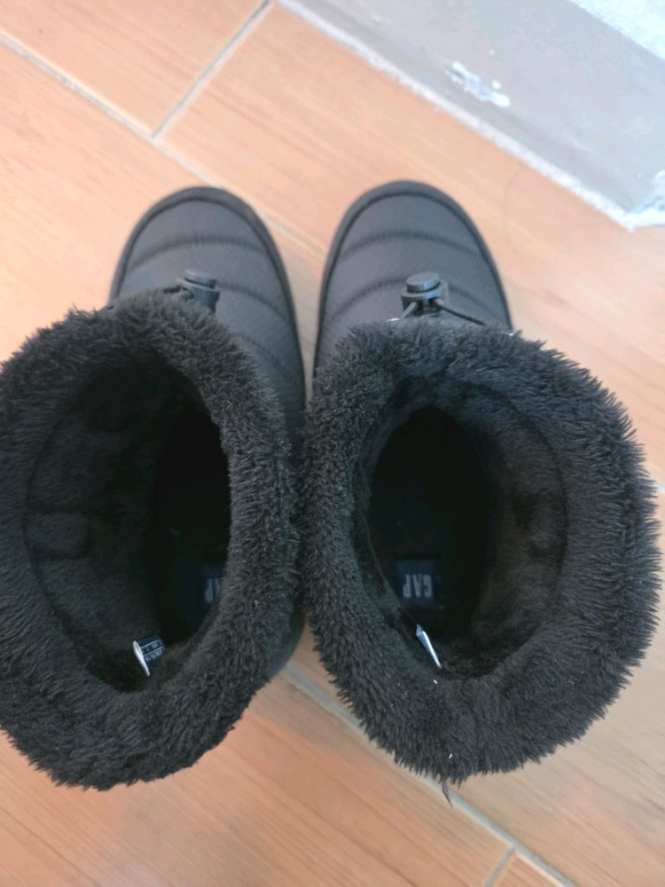 GAP 갭 방한 부츠 240 블랙--3