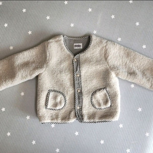 유아 뽀글이 점퍼 / 유아 겨울 점퍼 / 유아 양면 외투(사이즈11)