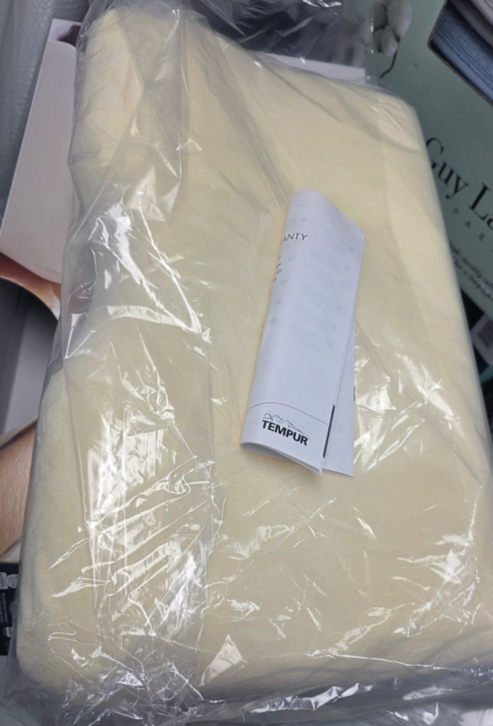 템퍼 에르고 플러스 테리 베개/부산직거래/택배가능--3