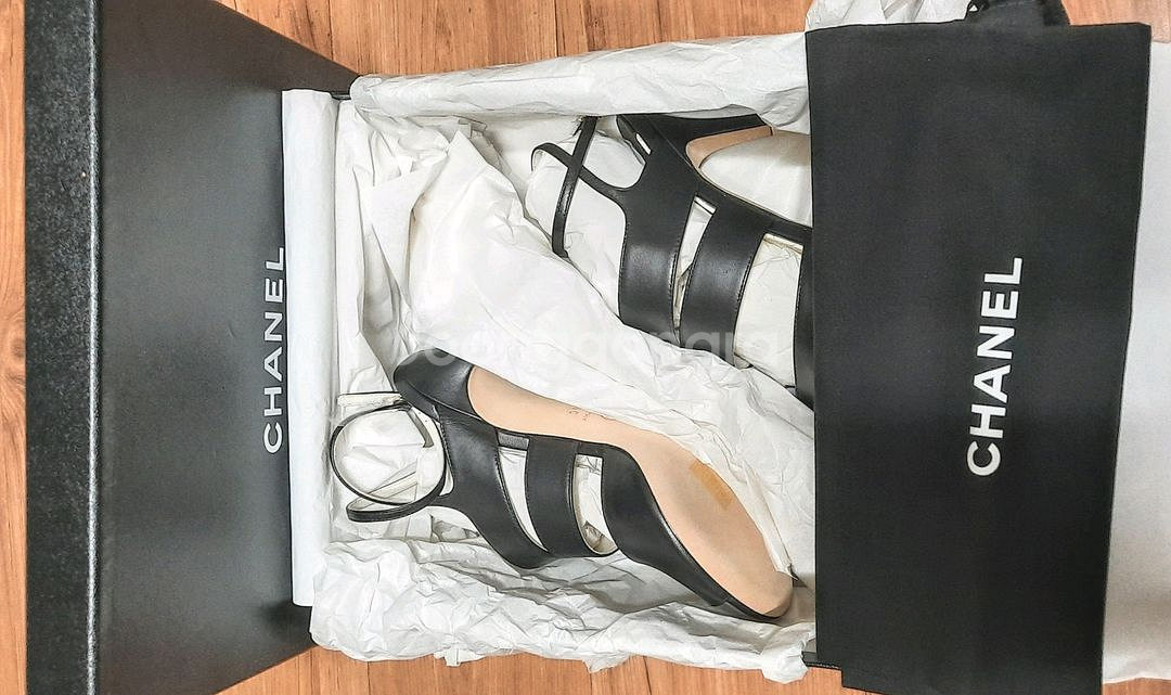 Chanel Sheepskin Sandal 정품--3