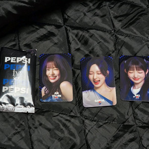 아이브 펩시 포카 포토카드(안유진, 가을, 레이) 이미지