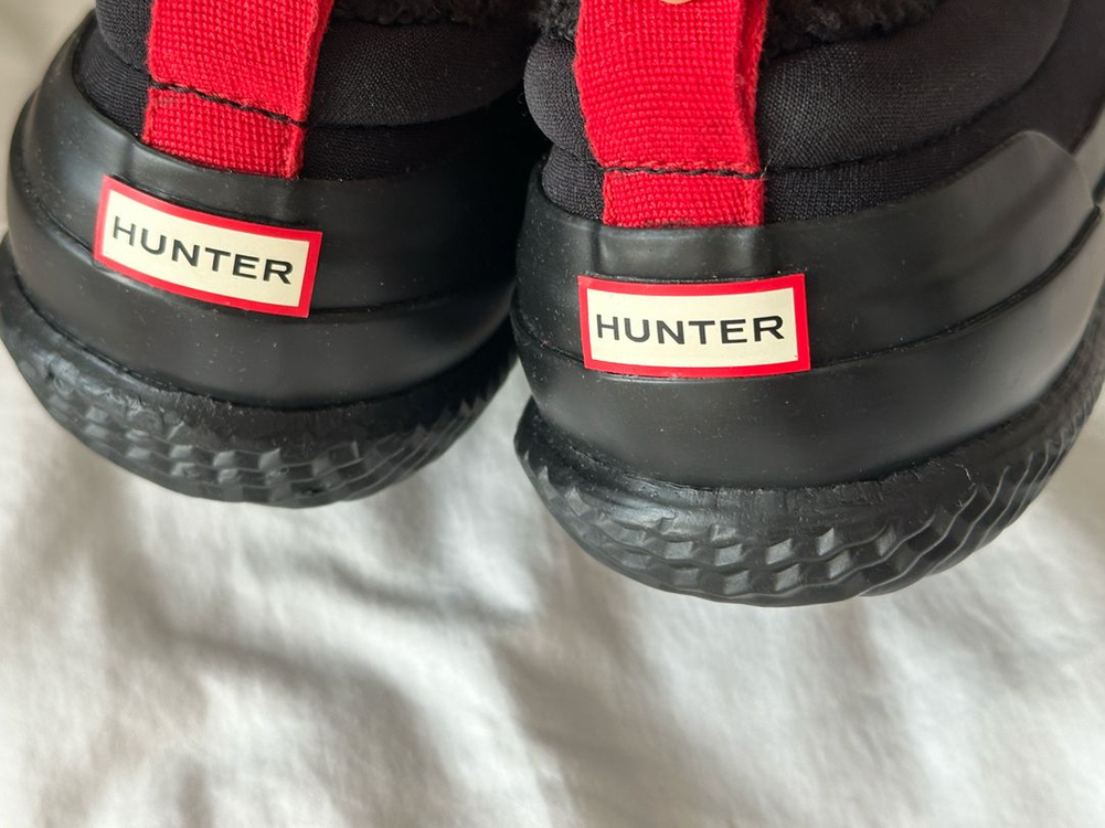 헌터 빅키즈 쉐르파 슈 겨울슬리퍼 캠핑화 레인부츠 정품 새상품--3