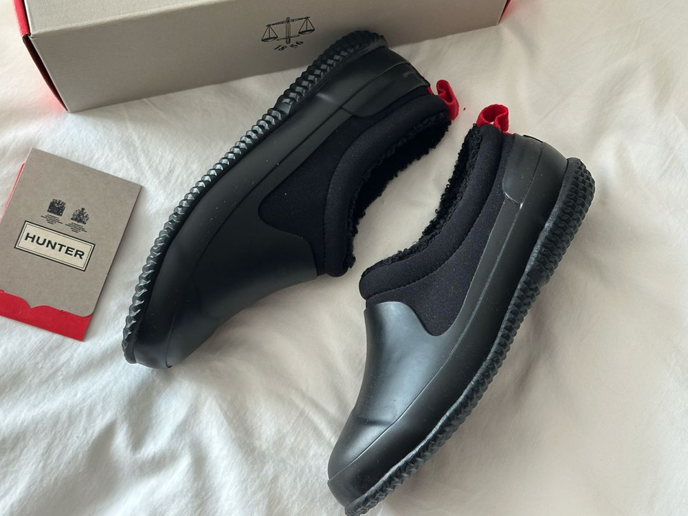헌터 빅키즈 쉐르파 슈 겨울슬리퍼 캠핑화 레인부츠 정품 새상품--4