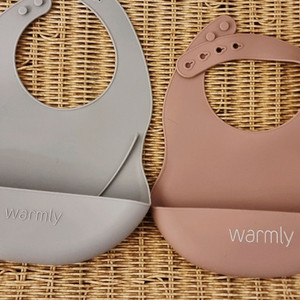 웜리> 실리콘 턱받이