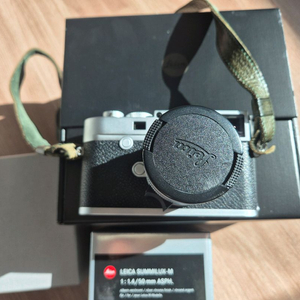 라이카 M10p 실버 주미룩스 50mm팝니다 이미지