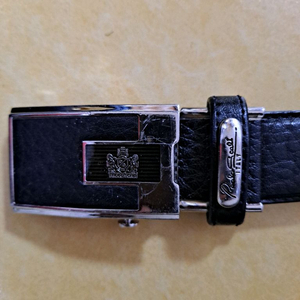 Paolo Scali 남성 가죽 자동 벨트 자동잠김