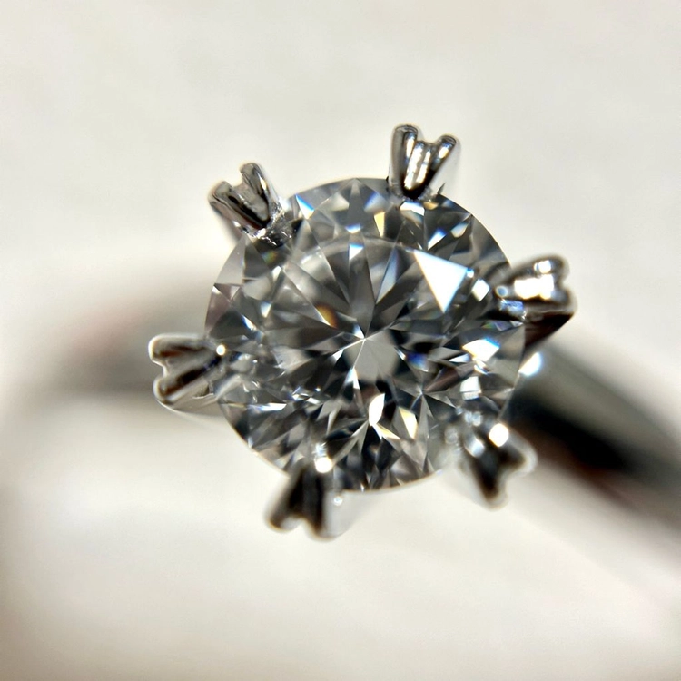 GIA 0.5캐럿 천연다이아 프로포즈 반지 (18K 솔리테어) 이미지
