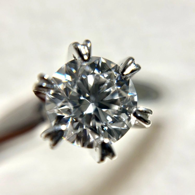 GIA 0.5캐럿 천연다이아 프로포즈 반지 (18K 솔리테어) 이미지